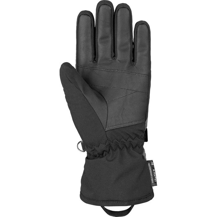 Жіночі лижні рукавички Reusch Hannah R-Tex XT, водонепроникні, утеплені, дихаючі, чорні/рожеві