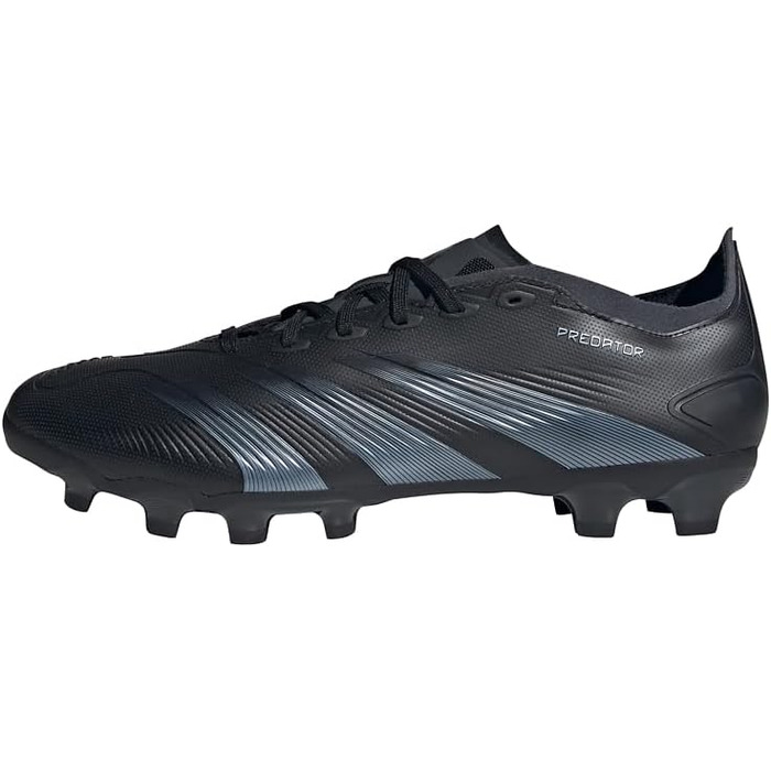 Кросівки футбольні adidas Predator 24 League Low Multi-Ground (46 EU, чорний, карбон)