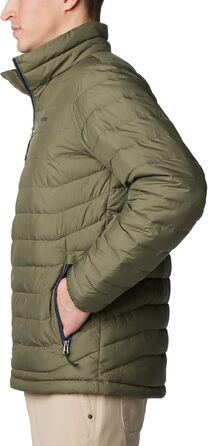 Чоловіча утеплена куртка Columbia Powder Lite II, темно-синій колір Collegiate Navy, розмір M