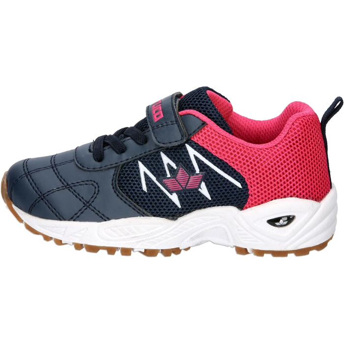 Дитячі спортивні зала-тенісні кросівки Lico Refugio (29 EU) - морський колір, рожевий