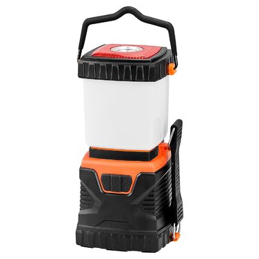 LED кемпінговий ліхтар VEVOR, 1000 лм, 360° освітлення, 4 режими, на батарейках, для туризму, риболовлі, надзвичайних ситуацій та ремонту