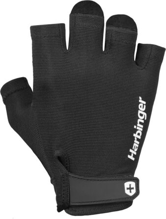 Рукавички Harbinger Pro Gloves: Легкі та гнучкі, для підтримки при помірному навантаженні, унісекс, чорний XL