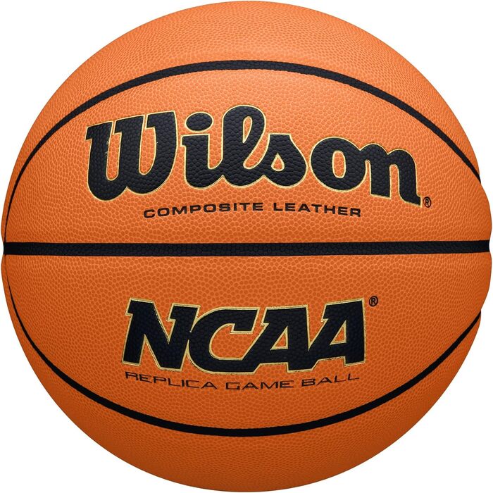 Баскетбольний м’яч Wilson NCAA Replica, 17,8–74,9 см