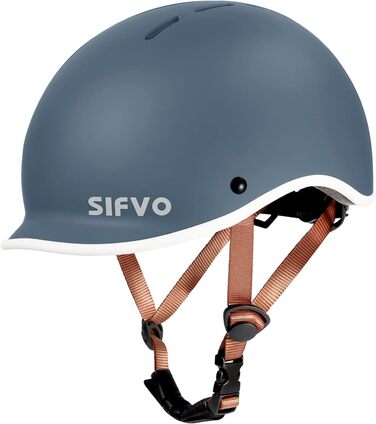 Дитячий велосипедний шолом Scoot and Ride, для хлопчиків та дівчаток, скейтбордний шолом, регульований 51-55 см, синій