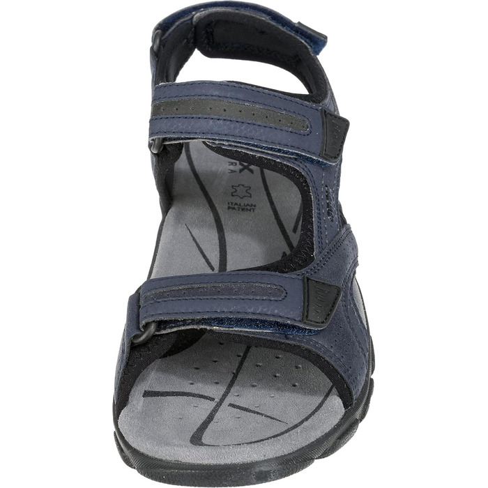 Чоловічі кросівки Geox Navy Dk Grey 43 EU - дихаючі шкіряні