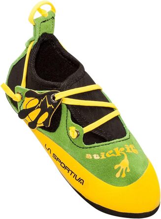 Дитячі скельні туфлі La Sportiva Stickit для боулдерингу, 32 EU, лаймово-зелений, жовтий