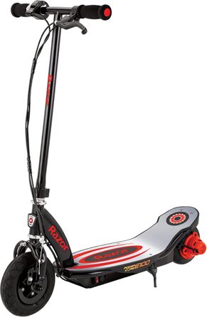 Дитячий електросамокат Razor Power Core E100, 100 Вт, з мотором у ступиці, надувне колесо 8'', швидкість до 18 км/год, до 60 хв їзди, для дітей від 8 років