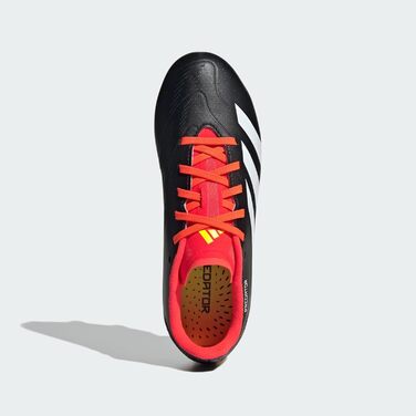 Кросівки для футболу Adidas Predator 24 League Soft Ground (33 EU) - Чорний, Білий, Червоний