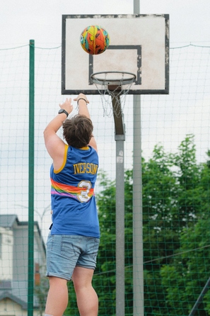 Баскетбольний м'яч Majestic Sport Arrow, багатоколірний, розмір 7