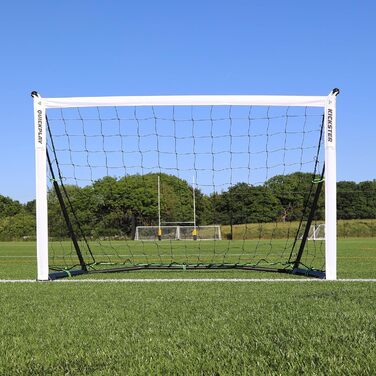 Футбольні ворота QUICKPLAY Kickster Pro 5x3' з базовою вагою для професійного тренування на газоні, штучному покритті чи траві, одиночне