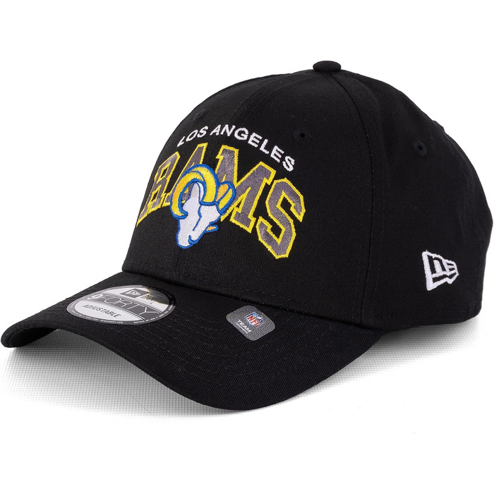 Кепка New Era 9Forty NFL Los Angeles Rams чорна (однак розмір)