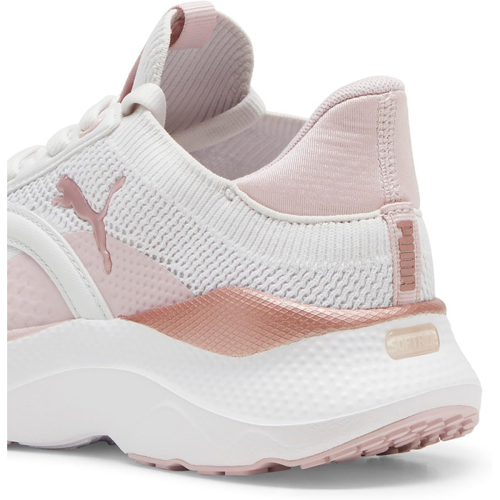 Жіночі кросівки для бігу PUMA Softride Mayve — Колір: Warmweiß-Gold-Schwarz (Сірий/Рожевий/Золотий)