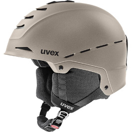 Гірськолижний шолом uvex Legend 2.0 для жінок і чоловіків, регульований розмір, покращена вентиляція, soft gold matt, 52-55 см