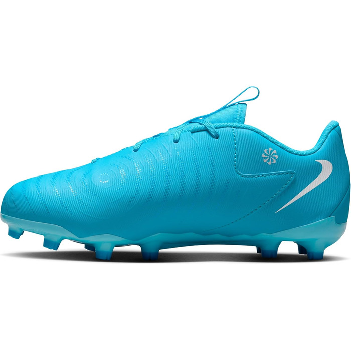 Дитячі футбольні бутси Nike Phantom Gx II Academy Fg/Mg, Blue Fury/White, розмір 37.5