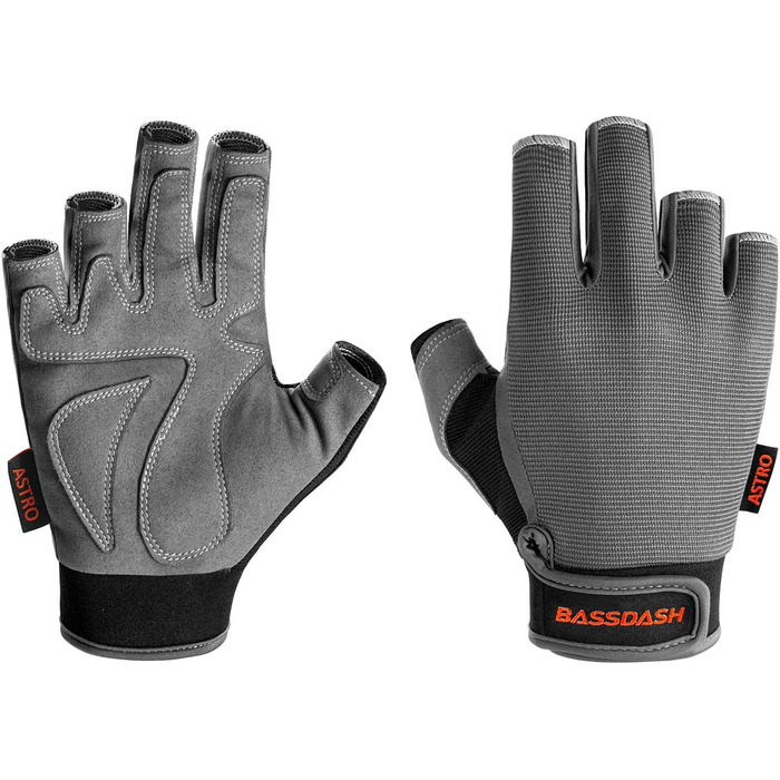 Рукавички для велосипеда Badah Atro: тренувальні, для риболовлі, катання на мотоциклі, альпінізму та фітнесу (Сірий, S)