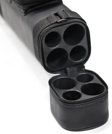 Кейс для більярдних київ F Fityle: переносна сумка-органайзер на 2 кийки, 1/2 снукер, з відділенням для аксесуарів