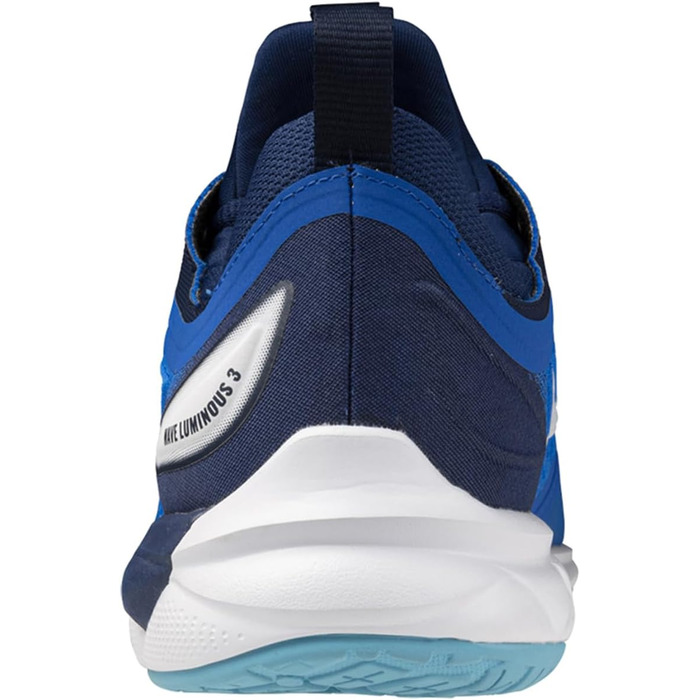 Волейбольне взуття Mizuno для чоловіків (46.5 EU, Mugen Blue White Estate Blue)