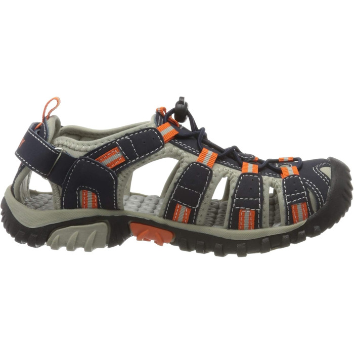 Дитячі трекінгові черевики McKinley Vapor II Jr. для туризму та прогулянок, 23 EU, блакитний, темно-синій, червоний