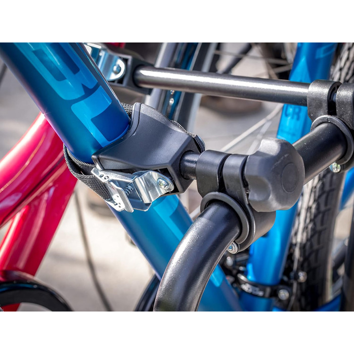 Велосипедний багажник EUFAB CROW BASIC для 2 велосипедів (E-bike), чорний, для фаркопу