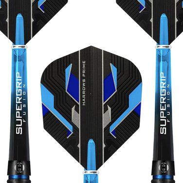 Універсальні дротики для дорослих Spina Black Steeltip, сталь