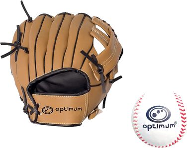 Бейсбольна рукавиця Optimum Extremer для лівші, дитяча: глибока кишеня, м'яка підкладка, захист зап'ястя