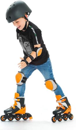 Дитячі ролики MOLTO на 4 колесах, помаранчеві - унісекс, для навчання, від 36 місяців