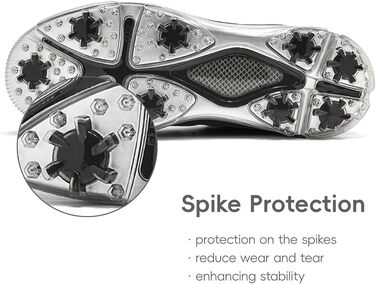 Гольф-взуття чоловіче ULTIANT, водонепроникне, без шипів, класичне, зручне, синього кольору, 46 EU