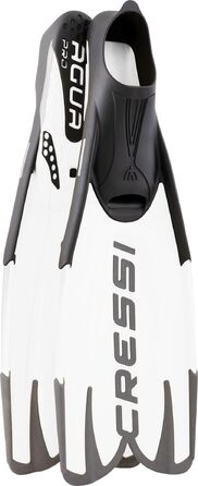 Ласти Cressi Agua Pro Vollfußflosse (36/37, білі) - професійні ласти для плавання та дайвінгу
