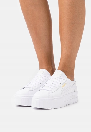 Кросівки Puma Mayze Classic 384209 01 на платформі, білі, р. 39