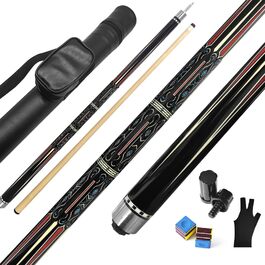 Більярдний кий Pool Cue Stick 58' з Lederspitze 12.5 мм, 20OZ для початківців та професіоналів