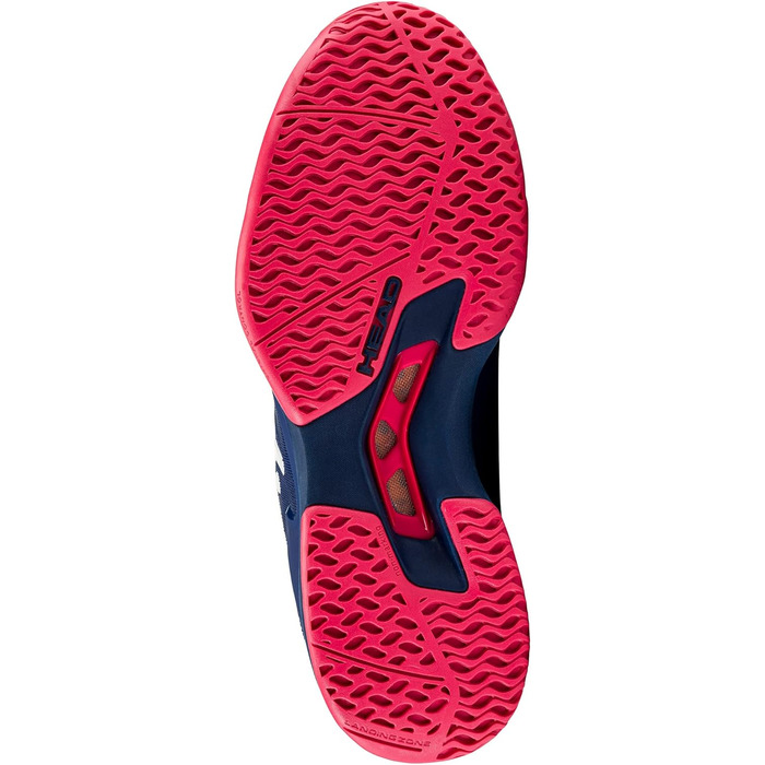 Жіноче тенісне взуття HEAD Sprint Pro 3.5, 38.5 EU, темно-синій/азурний