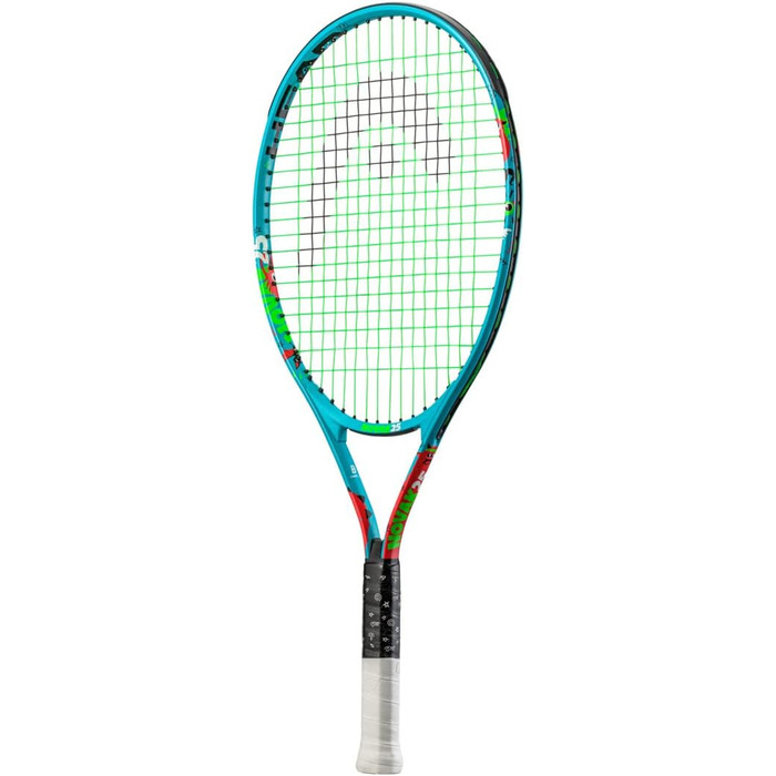 Дитяча тенісна ракетка Head Novak 25, синя, для дітей 8-10 років, розмір ручки 0.5