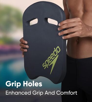 Плавальна дошка Speedo для дорослих, неонова мандаринова/синій вогонь, універсальний розмір