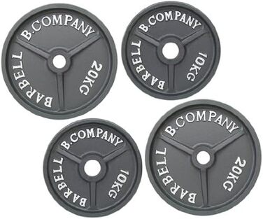 Професійний набір чавунних дисків Profi Olympia 50/51мм 2x10кг 2x20кг
