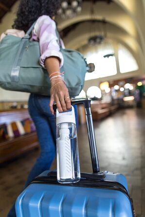 Пляшка LifeStraw Go з фільтром для води, BPA-free, для подорожей і щоденного використання, очищає від бактерій, паразитів, мікропластику, покращує смак