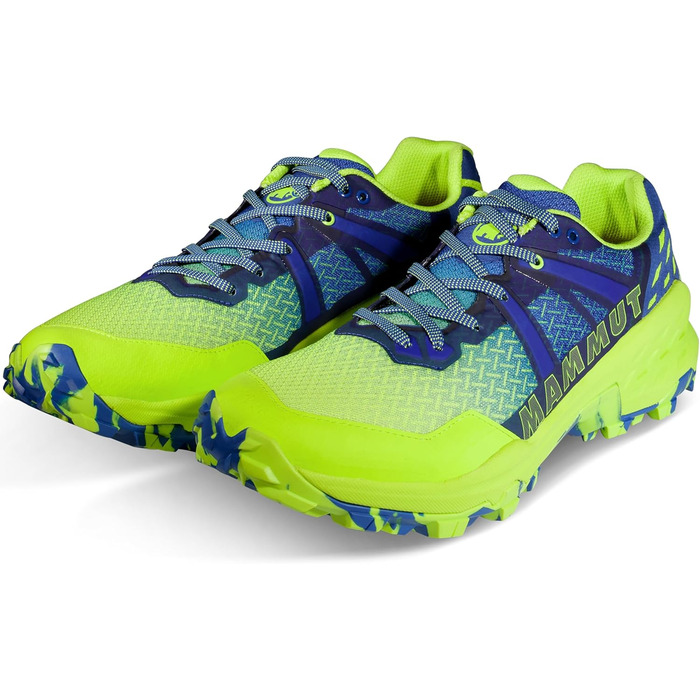 Чоловічі трекінгові черевики Mammut Sertig II Low (45 EU, Синій/Зелений)