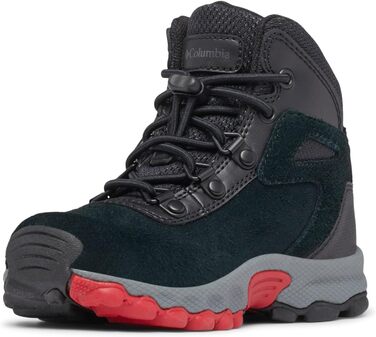 Трекінгові черевики Columbia Newton Ridge Amped Mid Rise для дітей (30 EU, Black Mountain Red)