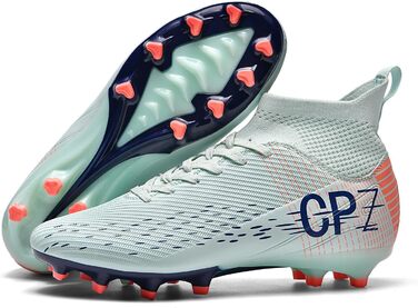 Бутси для футболу, зала, бейсболу, регбі: чоловічі, жіночі, дитячі, дорослі. AG, FG, TF, широкі тренувальні кросівки (43 EU, 111 Ag Green)