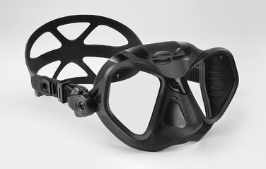 Маска для підводного плавання C4 Condo-R Black Snake Camu Carbon для апное, дайвінгу та снорклінгу