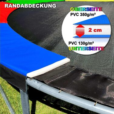 Трамплін для саду Outdoor FGOS (діаметр 366 см) – ідеальне дитяче ігрове обладнання для активного відпочинку