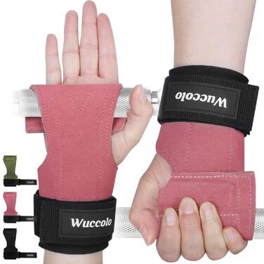 Лідерські ремені для важкої атлетики Zughilfen: для бодібілдингу, силових тренувань та фітнесу. Міцні, неслизькі, професійні. Рожевий, розмір M