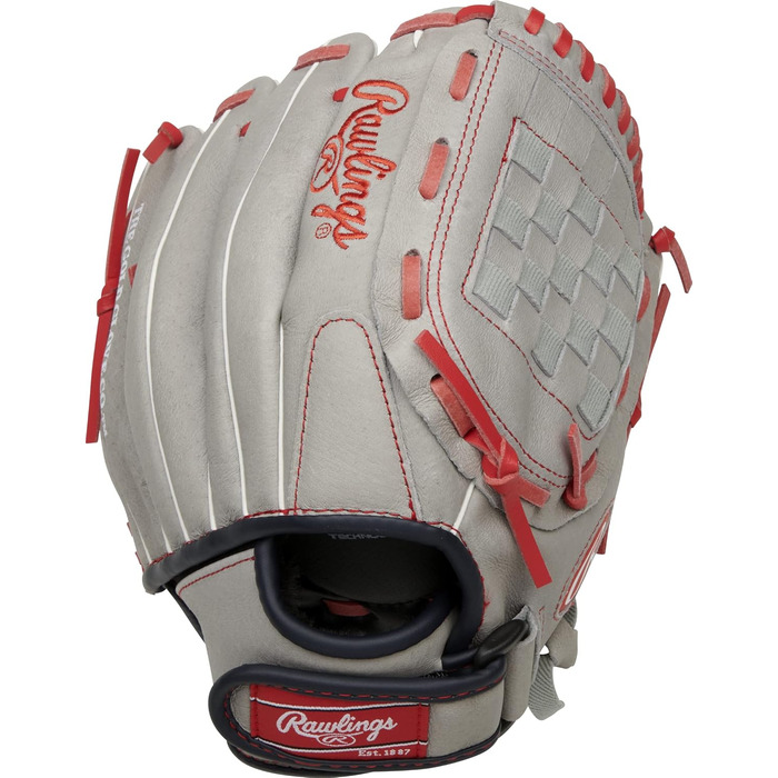Рукавичка бейсбольна Rawlings Sure Catch Mike Trout Signature для підлітків 28 см, правий кидок, з сіткою