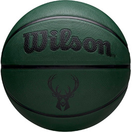 М'яч для баскетболу Wilson NBA Tribute, розмір 5, Milwaukee Bucks
