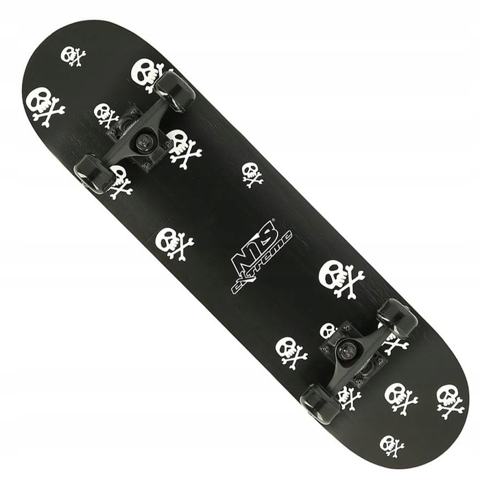 Скейтборд Skulls ABEC7 78x20 см CR3108SA Nils Extreme, PU колеса
