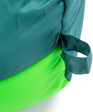 Преміум спальний мішок для дітей Meteor Kinder Schlafsack, літній, ультралегкий, для кемпінгу, комфортний, на 8-12 років, Outdoor, зелений