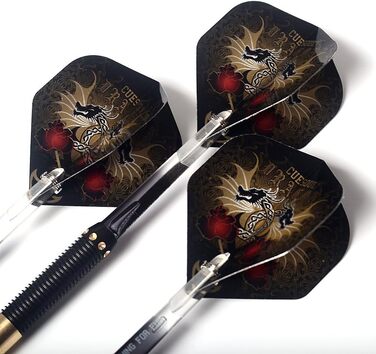 CUESOUL Dragon Deluxe набір м'яких дартсів з люкс кейсом, 16 г