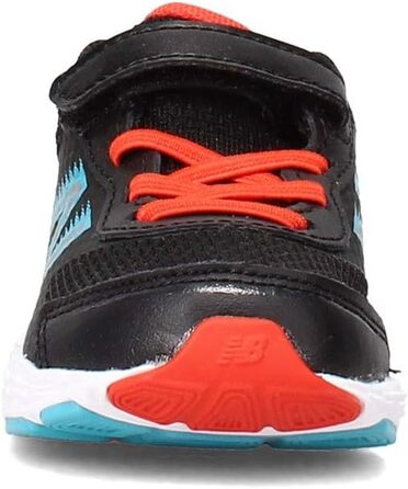 Дитячі кросівки New Balance 680 V6 з підошвою з гуми (Чорний, Ghost Pepper Virtual Sky, 32 см)