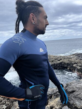 Рукавички XUKER з неопрену, 1,5 мм та 2 мм, для дайвінгу, снорклінгу, веслування, серфінгу, каякінгу, каное, підводного полювання, катання на лижах та інших водних видів спорту, 2 мм XXL