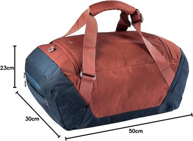 Спортивна сумка Deuter AViANT Duffel 35 л для подорожей, червоно-синя