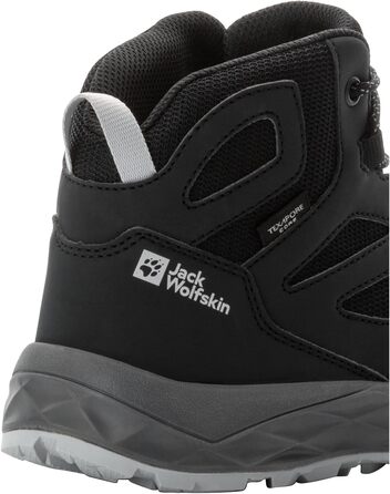 Черевики дитячі Jack Wolfskin Woodland 2 Texapore Mid K, 33 EU, Phantom